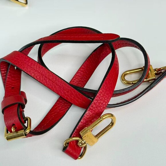 Louis Vuitton Monogram Canvas Estrella Shoulder Bag Tote with Red Handles - Picture 8 of 8